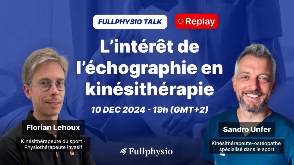 échgraphie kiné webinar replay